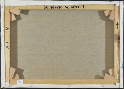 null Michel BIOT (1936-2020)

"La pierre se rêve". 2006

Huile sur toile, signée...