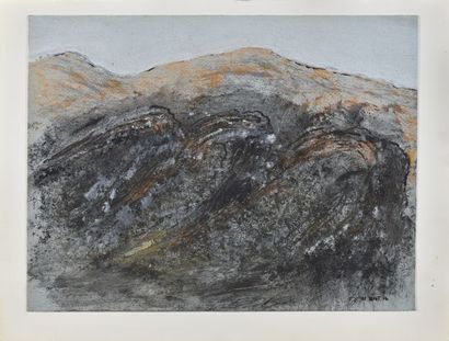 null Michel BIOT (1936-2020)

"Tenerife". 2014

Oil on Arche paper, signed and dated...