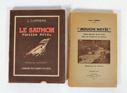 null Set of 2 volumes. SQUARE. WOODY FLOW. Toulouse, G.M.S, 1942. In-text illustration....