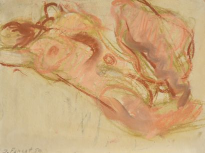null Jacques PONCET (1921-2012).

Lying nude. 1959 (Workshop Series - Mirrors)

Mixed...