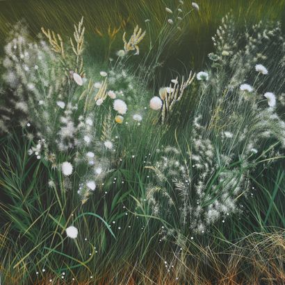 null 
Hubert MARCEAUX (Born in 1937)

"In the spring" No. 18. 2019

Acrylic on canvas,...