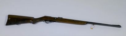null Rifle with bolt WALTHER, calibre 5,5 mm. 
The magazine is missing. 
L of the...