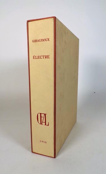 null GIRAUDOUX (J.). Électre. Paris, Cent femmes Amies des Livres, 1950. In-4° en...