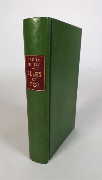 null GUITRY (S). Elles et Toi. Paris, Les Amis du Livre Moderne, 1947. In-12, cartonnage...