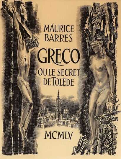 null BARRES (M.). Greco ou le secret de Tolède. Paris, Les Bibliophiles du Faubourg...
