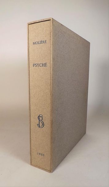 null MOLIÈRE. Psyché. Paris, Les Bibliophiles Franco-Suisses, 1950. In-4° en feuilles,...