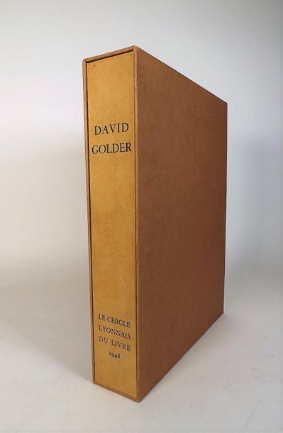 null NEMIROVSKY (I.). DAVID GOLDER. Paris, Cercle Lyonnais du Livre, 1948. In-4°...