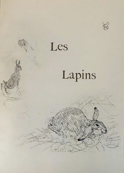 null RENARD (J.). Histoires naturelles. Paris, Floury, 1949. In-4° broché, couverture...