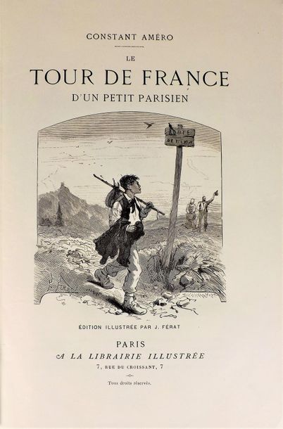 null AMERO (C.). Le Tour de France d’un petit parisien. Edition illustrée par J....
