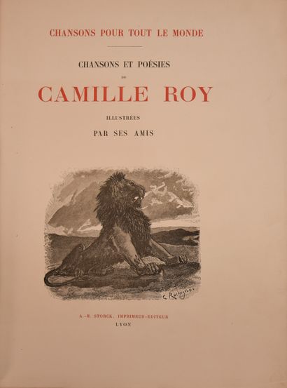 null ROY (C.). Chansons pour tout le monde. Chansons et poésies de Camille Roy illustrées...