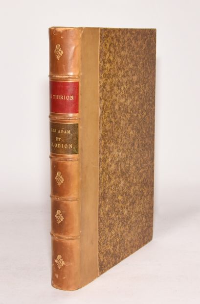 null CLODION (C. M.) - THIRION (H.). Les Adam et Clodion. Paris, Quantin, 1885. In-4°,...