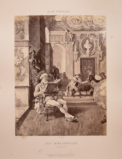 null FORTUNY (Mariano). [Selected works of M. Fortuny reproduced in photographs....