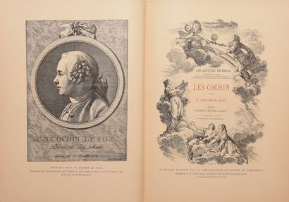 null COCHIN – ROCHEBLAVE (S). Les Cochin. P., Pierson, Les artistes célèbres, 1893....