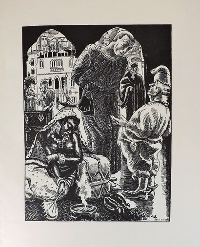 null VARILLE (M.). Arnulfe le faon. Lyon, Masson, 1935. In-4° broché. Edition originale...