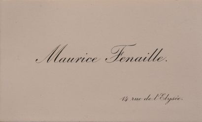 null FENAILLE (Maurice). État général des tapisseries de la Manufacture des Gobelins...