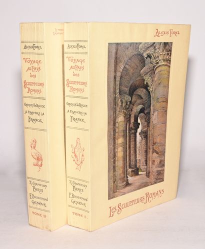 null FOREL (A.). Voyage au pays de sculpteurs romans. Les croquis de route à travers...
