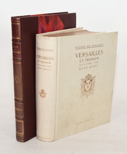 null NOLHAC (P. de). Versailles et Trianon. Page d’Art et d’Histoire. Paris, Hachette,...