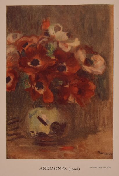 null RENOIR (A.) - RIVIERE (G.). Renoir et ses amis. Paris, Floury, 1921. In-8 broché,...