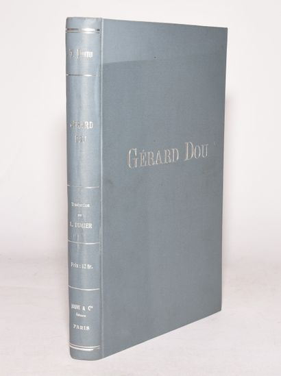 null DOU (G.) - MARTIN (W.). Gérard Dou, sa vie son œuvre. Paris, Jouve, 1911. In-8,...