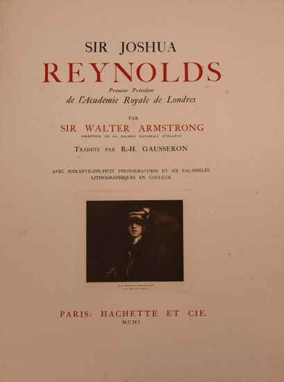 null REYNOLDS (J.) – ARMSTRONG (W.). Sir Joshua Reynolds, premier Président.. Traduit...