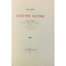null JAMOT (Paul). AUGUSTE RAVIER. Critical study followed by the correspondence...