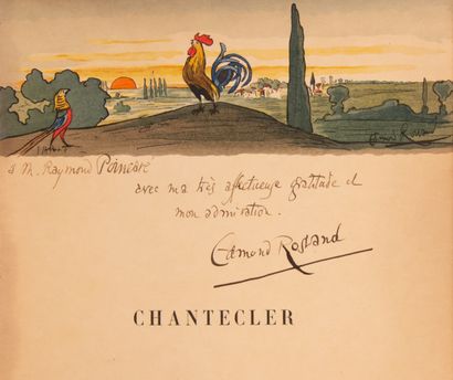 null [COPY OF THE PRESIDENT OF THE FRENCH REPUBLIC].

ROSTAND (Edmond). Chantecler....