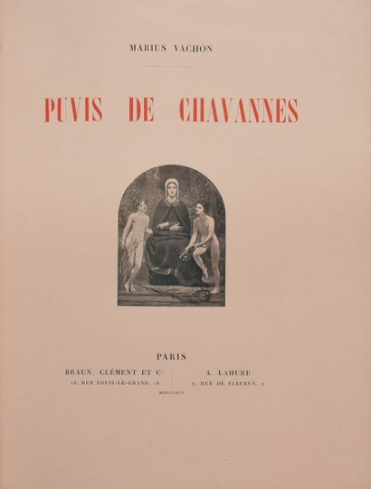 null PUVIS DE CHAVANNES (P.) - VACHON (M.). Puvis de Chavannes. Paris, Brau, Lahure,...
