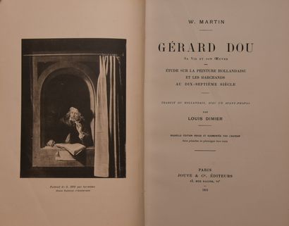 null DOU (G.) - MARTIN (W.). Gérard Dou, his life and work. Paris, Jouve, 1911. In-8,...