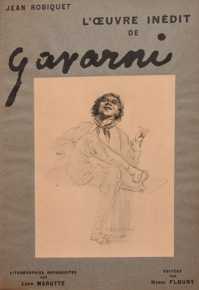 null GAVARNI - LEMOISNE (P.A.). Gavarni, painter and lithographer. P., Floury, 1924-25....