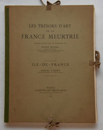 null MICHEL (A.). Les trésors d’Art de la France meurtrie. Paris, Gazette de Beaux-Arts,...
