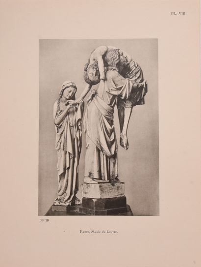 null KOECHLIN (R.). Les ivoires gothiques français. Paris, Picard, 1924. 2 volumes...