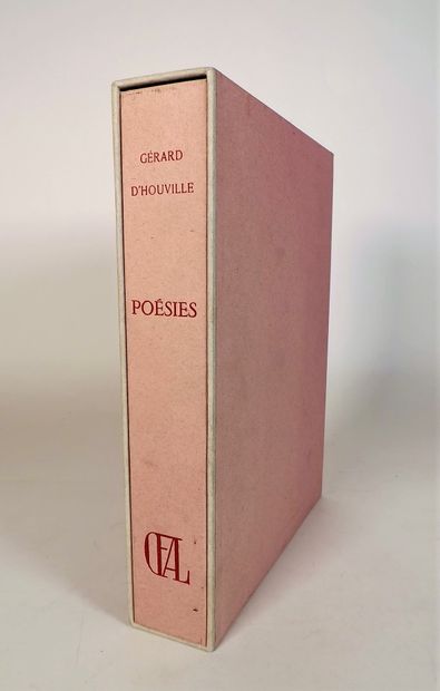 null HOUVILLE (G. d’). Poésies. Paris, Cent Femmes Amies des Livres, 1949. In-8 en...