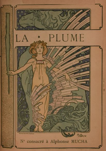 null [REVUE]. PLUME (La). Paris, Société Anonyme La Plume, 1896-1900. Réunion de...