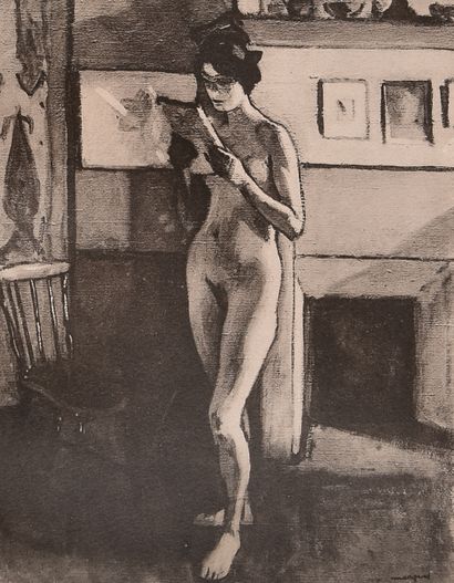 null MARQUET - BESSON (G). Marquet. Paris, Crès, 1920. In-8, broché.

	Dessins dans...