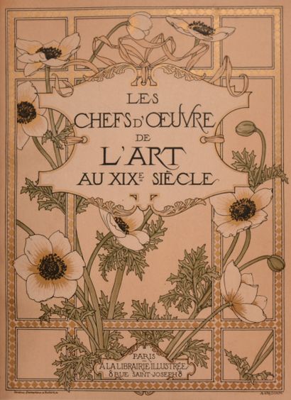 null [COLLECTION]. Chefs d’œuvres de l’art au XIX° siècle. Paris, sans date, Librairie...