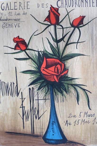 null D'après Bernard BUFFET (1928-1999)

Affiche d'exposition 1982, Galerie des Chaudronniers,...