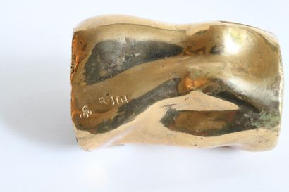 null Ruth RICHARD (1937-2019)

Paire de serre-livres en bronze à patine dorée. 

Signés.

H...
