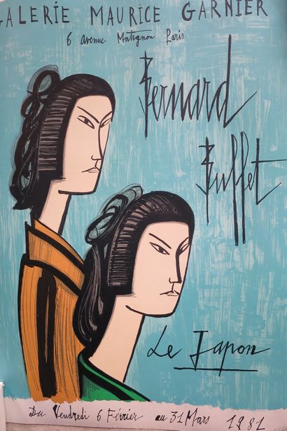 null After Bernard BUFFET (1928-1999)

Poster for the exhibition "Le Japon".

Maurice...