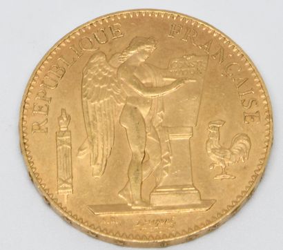 null 
FRANCE. Une pièce de 100 Francs or.1881