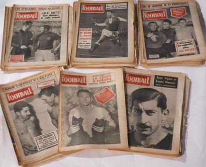 null Revues France Football de 1959 comprenant 49 revues