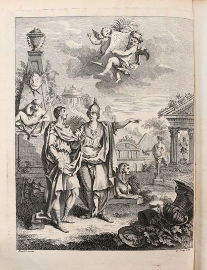 null PAUSANIAS. PAUSANIAS OU VOYAGE HISTORIQUE DE LA GRECE. Paris, Nyon, 1731. 2...
