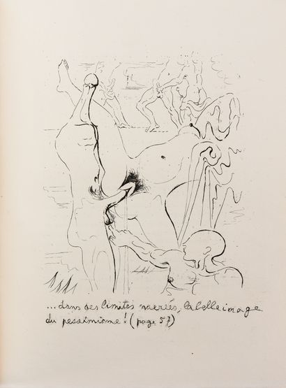 null [ARAGON (Louis)]. LE CON D'IRENE. (Paris, R. Bonnel), 1928. Petit in-4° broché,...