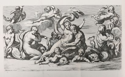 null CARACCI (A). AEDIUM FARNESIARUM. Rome, Monaldini, 1753. In-folio de [14]-74...