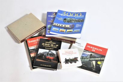 null [Documentation] Ensemble de livres brochés : 

- Histoire des trains de luxe

-...