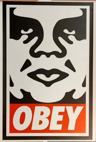 null Shepard Fairey (né en 1970)

André the Giant "Obey Icon" 

Lithographie signée...