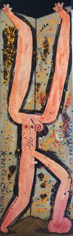 null Paella CHIMICOS (1962)

"Portefaix"

Acrylique sur toile de lin, signée sur...