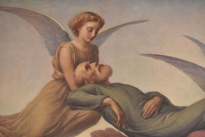 null Adélaïde SALLES-WAGNER (1825-1890)

Le vol de l'âme

Huile sur toile, signée...