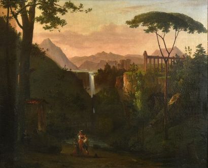 Athanase CHAUVIN (1774-1832)

Vue de Tivoli,...