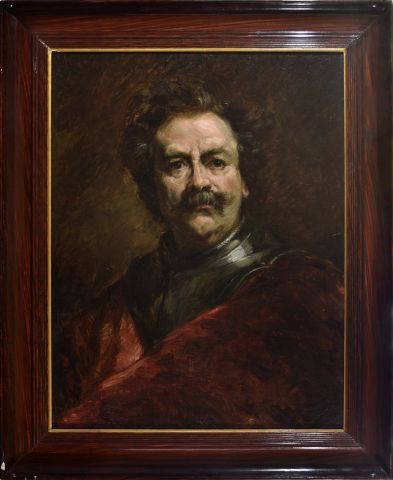 null Théodore LEVIGNE (1848-1912)

Autoportrait

Huile sur toile collée sur carton,...