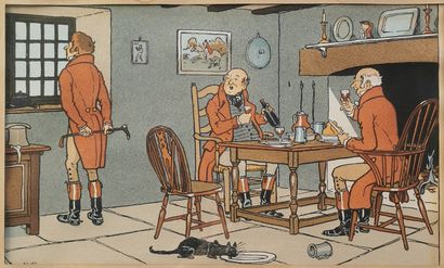 null Harry ELIOTT (1882-1959)

Le repas des chasseurs et Le dernier verre

Paire...